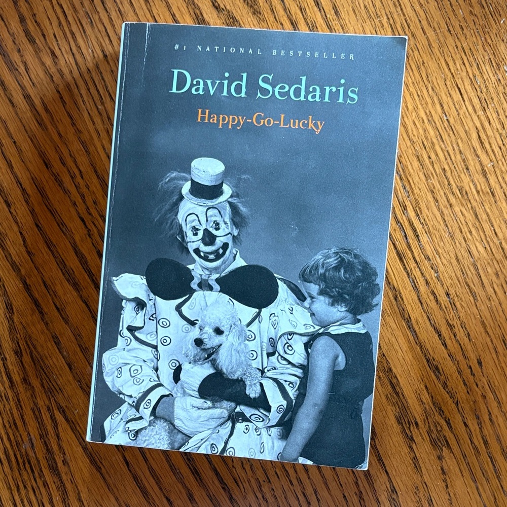 David Sedaris 'Happy-Go-Lucky' Book